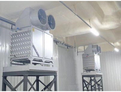 吉林琿春125000m3海洋經濟產業園食品物流冷庫建造工程案例