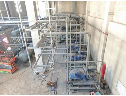 吉林琿春125000m3海洋經濟產業園食品物流冷庫建造工程案例