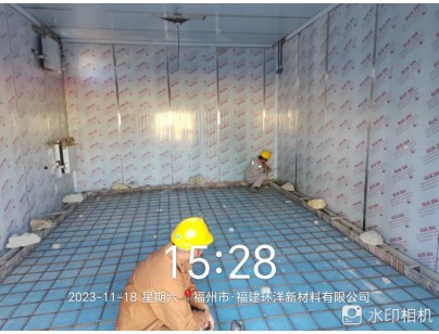 福建環洋新材料105m3化工防爆冷庫建造工程案例