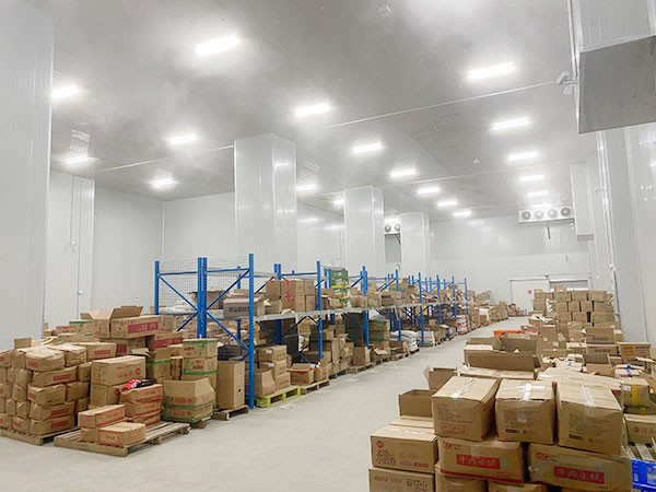 湖南果蔬周轉冷庫建造施工