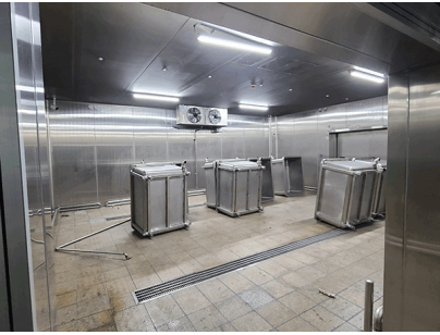 久久丫集團（滁州/天津）食品加工中央廚房配套冷庫建造工程案例