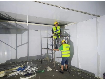 成都天臺山制藥35000m3綜合庫房醫藥冷鏈控溫控濕冷庫改造工程